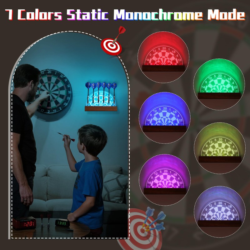 CoolGift Mart Dart Holder, 色, Wall mount-Multicolor