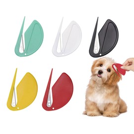 Pet Knotting Comb, Dematting Tool for Cats and Dogs, Pet Hair Removal Tool, Effectively Remove Knots and Tangles with Our Matt-Splitting Tool, Knot Opener for Cat Dog Grooming 5 Pcs