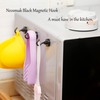 Neosmuk Black Magnetic Hooks, 20 kg High Performance Earth Magnets