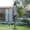 Sunnyglade 9' Solar 24 LED Lighted Umbrella with 8 Ribs