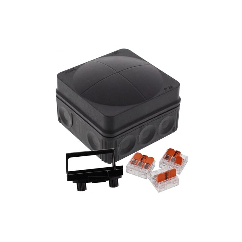 Wiska 10111273 Combi 108 BK 3-221-413 Combi 108 Junction Box,
