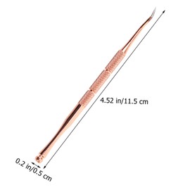 Baluue Pimple Extractor Tool Stainless Steel for Women Facial Kit Easy to Use Small Size for Care