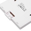 Smart Wall Touch Switch 433MHz Tempered Glass Panel Wiring Free
