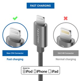 DeleyCON Lightning Cable, Nylon