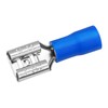 200 Pcs Female Quick disconnects Vinyl Insulated Spade Wire Connectors,