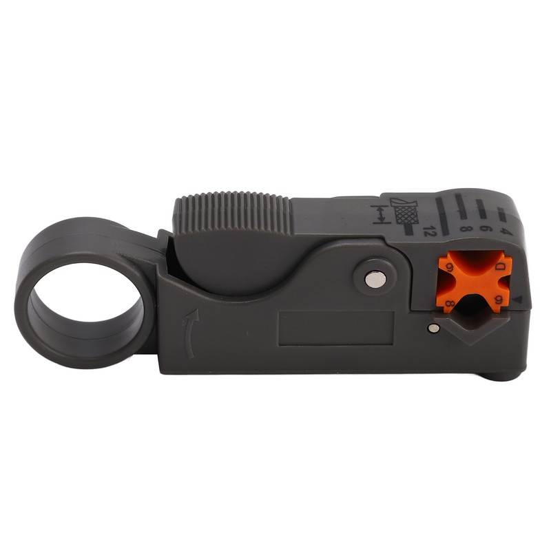 Coax Cable Crimper Kit Coaxial Cable Compression Stripper Tool with