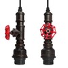 Long Life Lamp Company Industrial Steampunk Pendant Light Rustic Metal