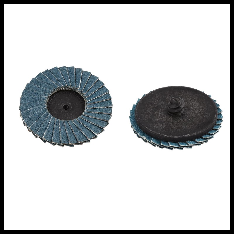 Hihaha 10pcs 2 Inch High Density Flap Disc Sanding Grinding