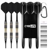 CyeeLife Darts with Plastic Tip, Dart Darts Set, 3 Pieces
