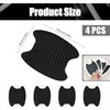 4 Pegatinas de Manija de Puerta 3D Protectores de Arañazos
