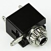 2.5mm TS Mono Female Jack Socket - Panel Mount with