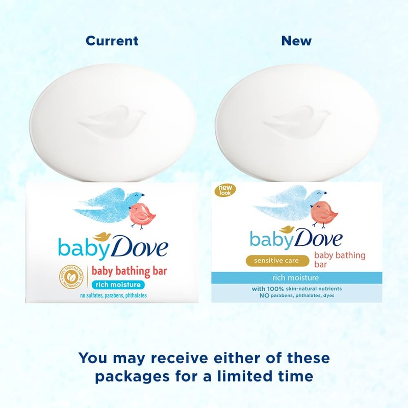 Baby Dove Rich Moisture Bathing Bar, 75g - India