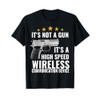 its not a gun its a high speed wireless communication