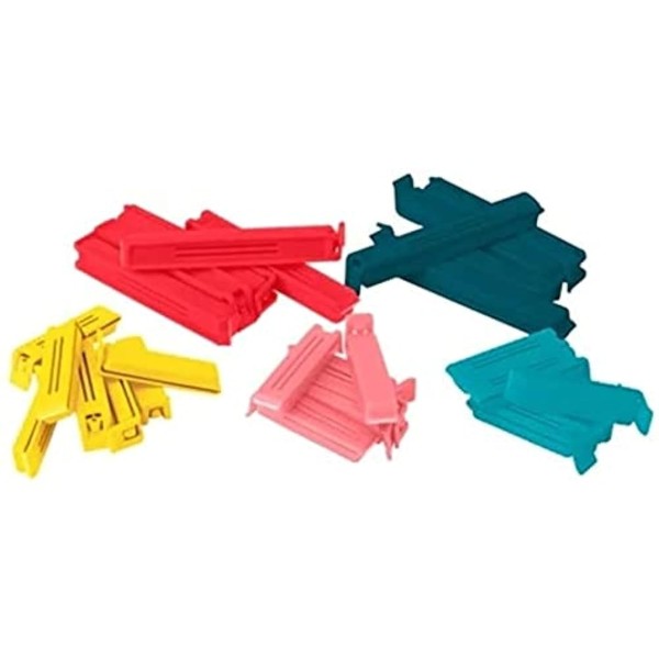 eLisa8 2 x Food Sealing clip, set of 30, assorted