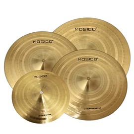 Mosico Cymbal Pack Drum Cymbal Set HERO 10"SP/13"HH/14"C Drum Cymbal Pack (10",13"Pair,14")