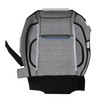 NLQR Front Driver Side Bottom Replacement Seat Cover Charcoal Black