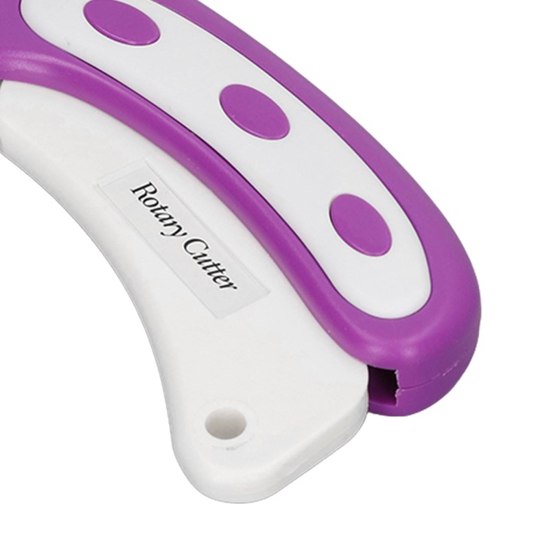 6pcs Purple Rotary Contour Cutter Set DIY Fabric Cutter Tools