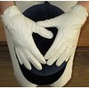 Hands On Equestrian Ladies Dressage Gloves Horse Riding White or