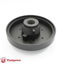 Flashpower Steering Wheel Short Hub Adapter Billet Black