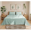 RUVANTI Flannel Sheets Queen Size - Velvety Soft & Comfortable