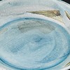 Soho Kiln 307-02-563 Dish Turkey Share Plate, Blue, Approx. 6.4
