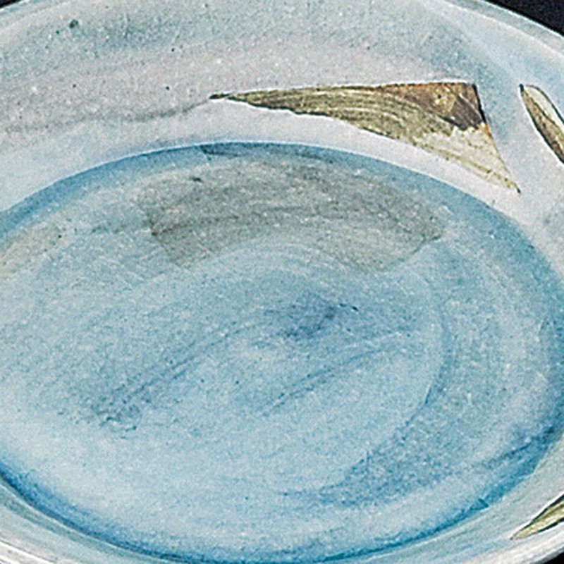 Soho Kiln 307-02-563 Dish Turkey Share Plate, Blue, Approx. 6.4
