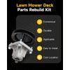 OCPTY Lawn Mower Deck Rebuild Kit 46", Mower Blade Rebuild