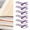80 Pcs Binder Clips 19mm Powerful Clamping Force Durable Metal
