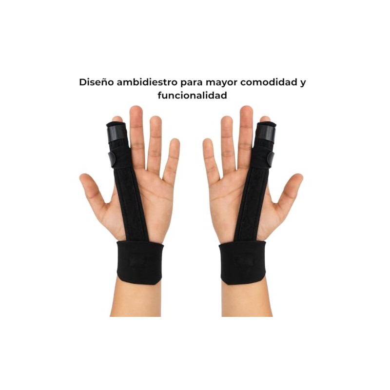 Férula Inmovilizadora para Pulgar y Dedos | Soporte Ortopédico Ajustable