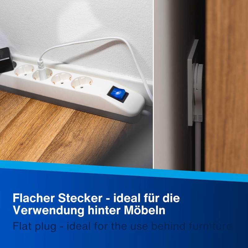 REV Power Strip ICE – Multiple Socket with 6-Way Switch,