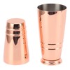 Cocktail Mixer 304 Stainless Steel Glossy with Bottom Dishwasher Safe