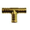 Brass T Y Joiner Various Piece Fuel Hose Gas Joiner