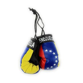 Red Hat Ent Hanging Car Mirror Mini Boxing Gloves (Venezuela)
