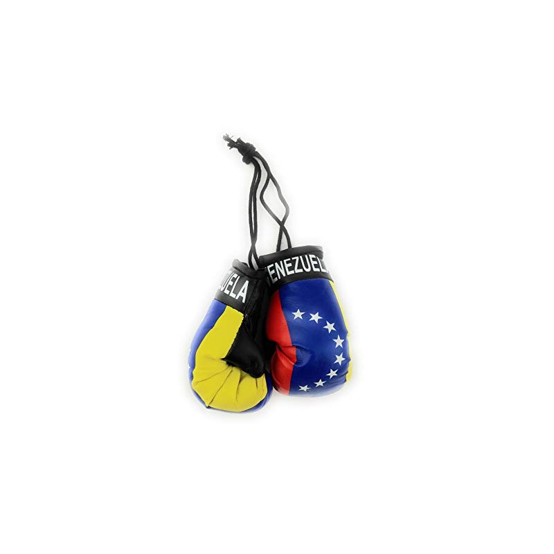 Red Hat Ent Hanging Car Mirror Mini Boxing Gloves (Venezuela)