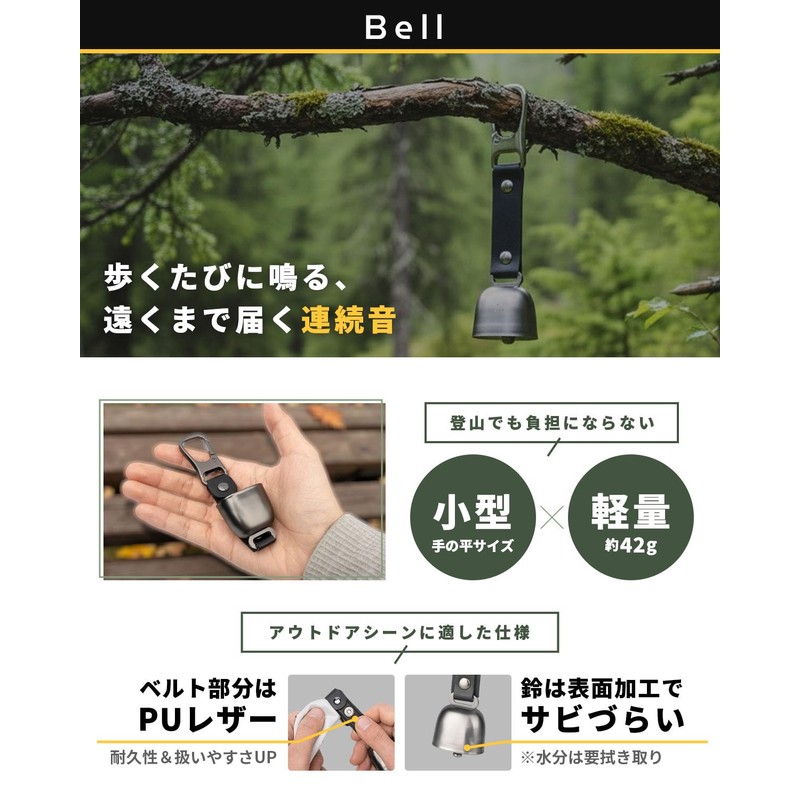 Bear Bell x Whistle: W sound design to prevent you