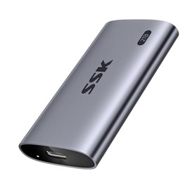 SSK SSK Portable SSD 2TB, up to 2000MB/s External Solid State Drives, USB 3.2 Gen2X2 NVMe SSD External Hard Drive, Ultra Low Power for iPhone 15/ MacBook/Pro/OTG Phone/Laptops