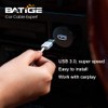 BATIGE Single Port USB 3.0 Male to Female AUX Car