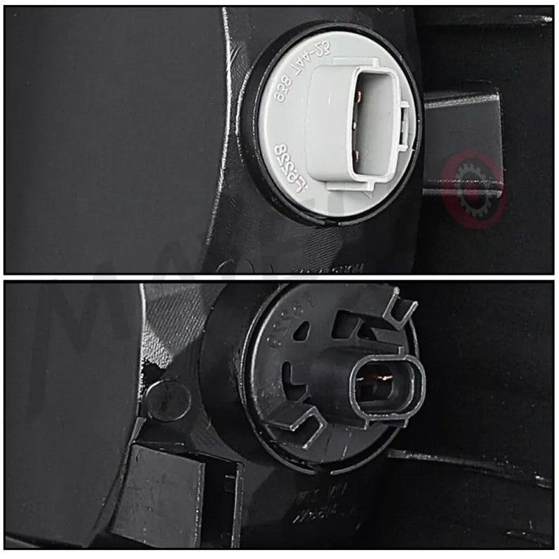 MAYELLO For 2005-2021 Nissan Frontier SC [Clear white] Rear Brake