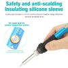 Soldering Iron Kit, 60W Adjustable Temperature 200-480℃ Welding Tools, 27Pcs