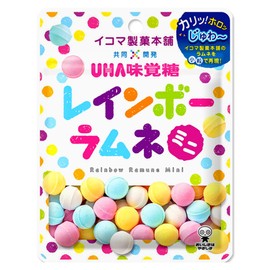 UHA Pipin Rainbow Ramune Mini, 1.1 oz (30 g) x 6 Bags