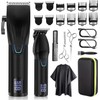 Suttik Professional Hair Clipper and Trimmer Set, Barber Clippers Set
