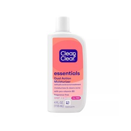 Cln&Clr Dual Mosit Size 4 Oz Clean & Clear Oil-Free Dual Action Moisturizer