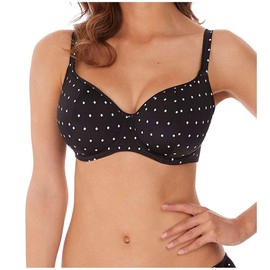 Freya Women's Jewel Cove Underwire Sweetheart Bikini Top Black