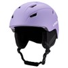Integrated Warm Ski Helmet Adjustable Lightweight Comfortable Snowboard Helmet