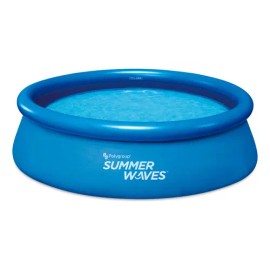 Alberca Inflable Grande Piscina Inflable 3981 Lt Armado Facil Alberca para niños y adultos Summer Waves Color Azul
