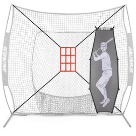 AOLIGEIJS Baseball Softball Batter Dummy,Pitching Target,with Adjustable Strike Zone Attachment,Pitching Aid for Improved Accuracy (Black Batter Dummy + Strike Zone)