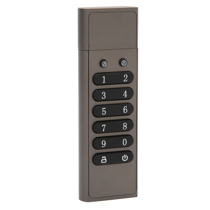 Encrypted USB Drive Secure Encrypted Button USB3.1 100MByet/s High Speed