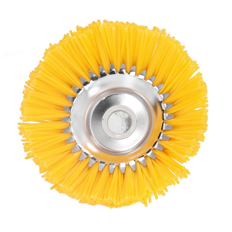 25mm Nylon Wheel Brush Trimmer High Hardness Nylon Manganese Steel