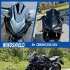SHINKXMT Motorcycle Windscreen CBR650R Windscreen Wind Deflector Visor Cover Compatible