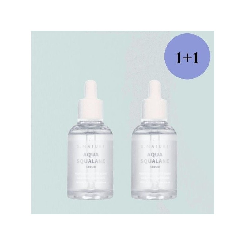 Esnature S-Nature Aqua Squalane Serum 50ml+50ml single / 에스네이처 아쿠아